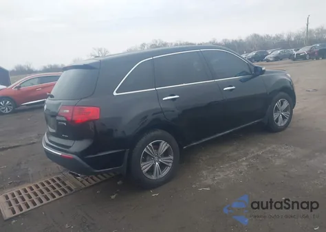 2010 Acura Mdx из США, поврежденный, VIN 2HNYD2H29AH531911